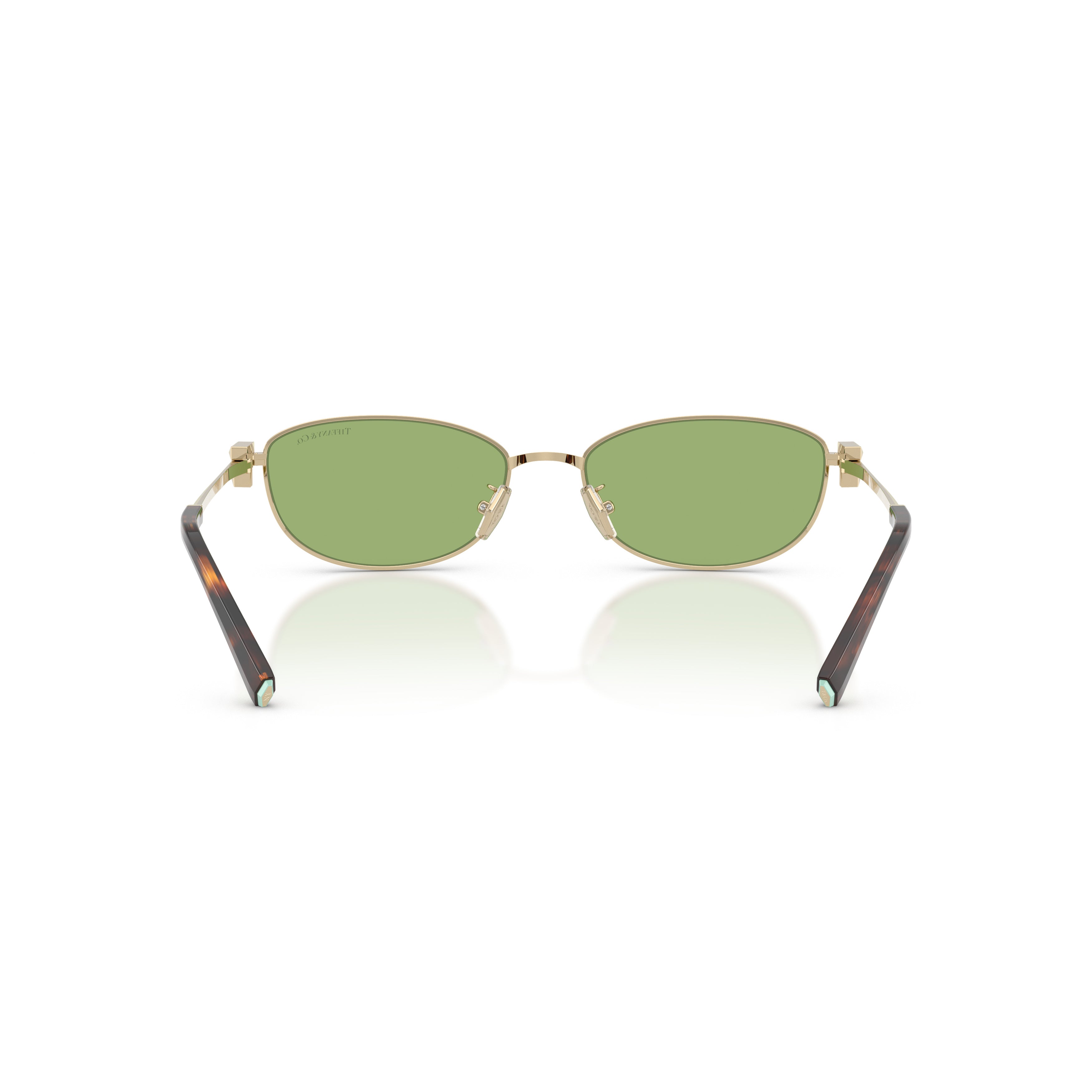 0tf3115 Rectangular Gold-Tone Steel Sunglasses