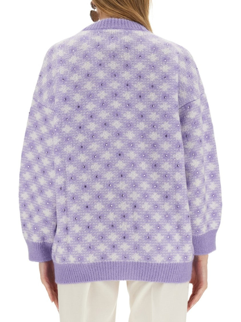 Textured V-Neck Cardigan
