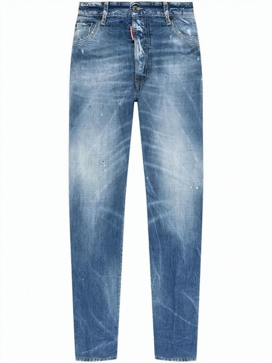 Faded Blue Denim Pants