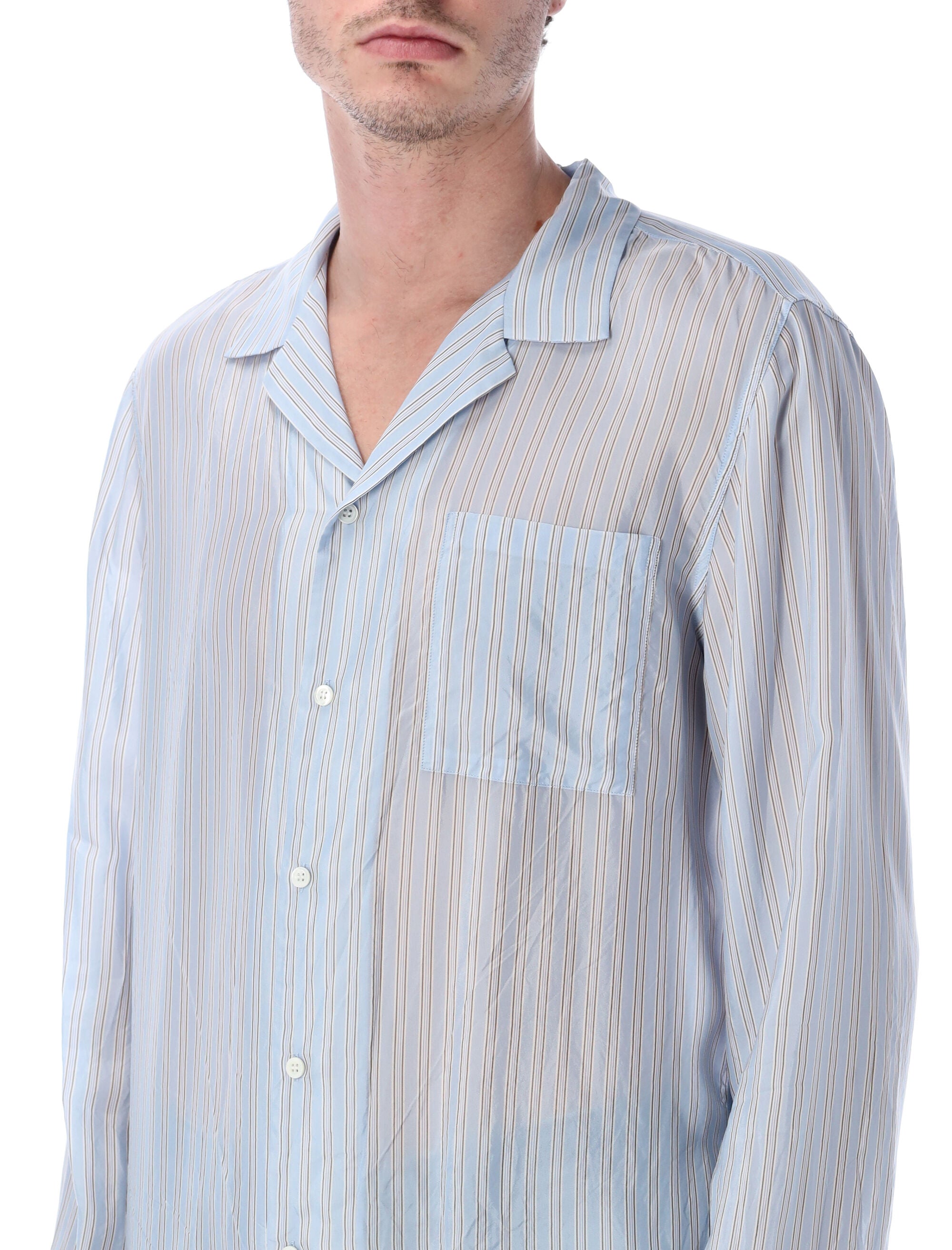 Striped Cupro Shirt