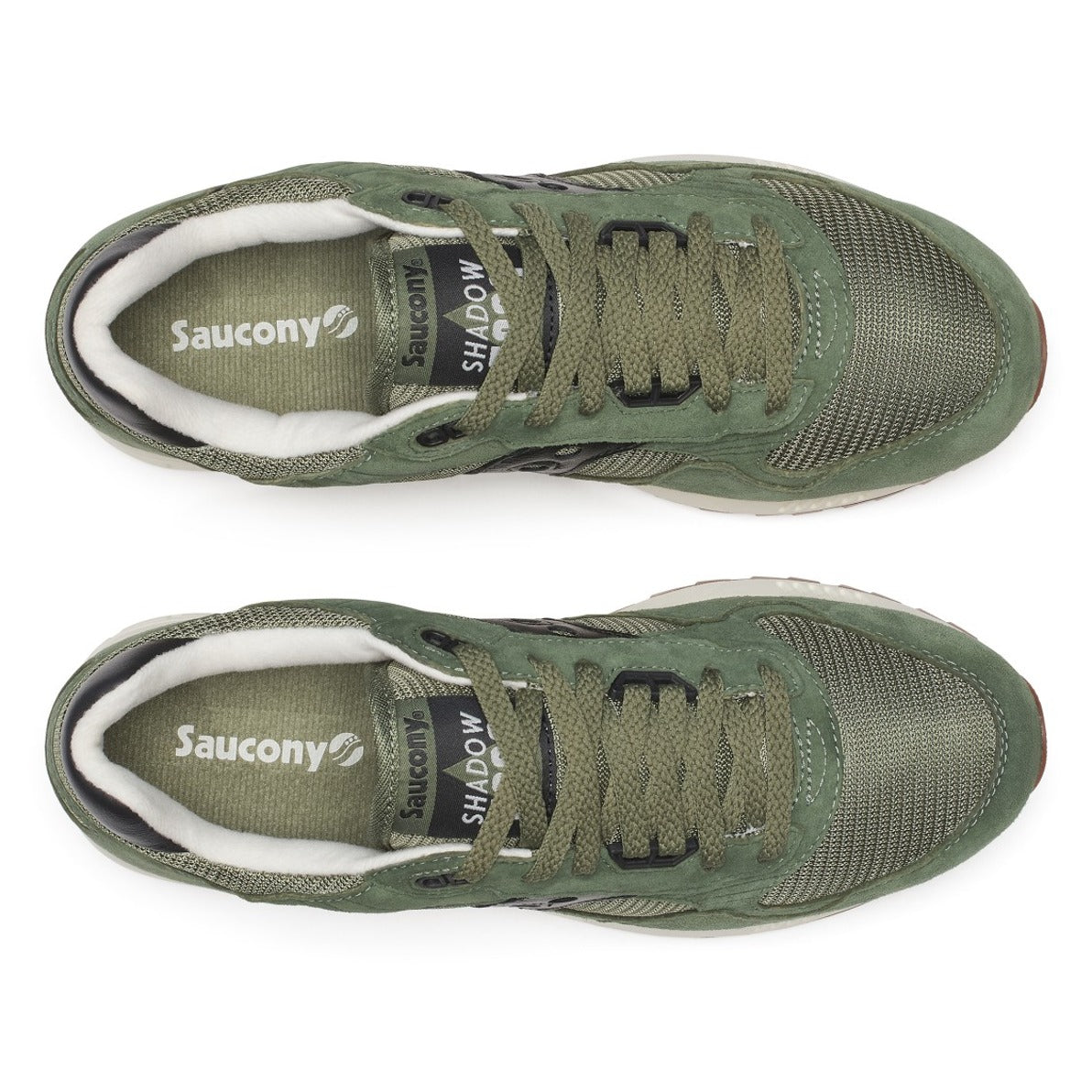 Rolive Green Suede And Leather Sneakers