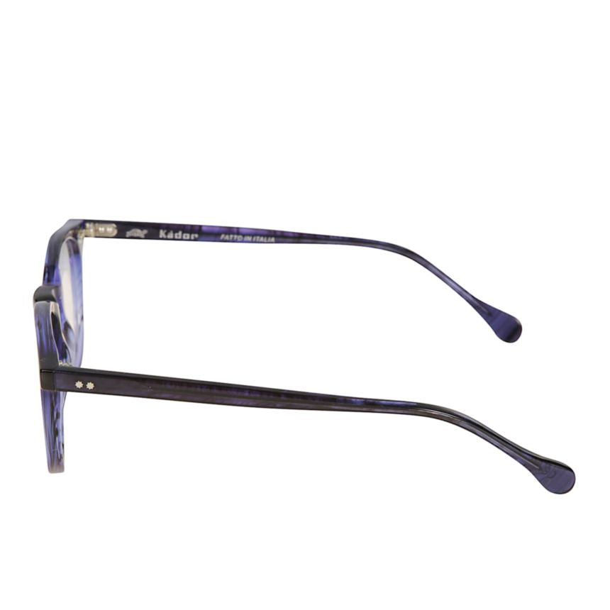 Kubino Rounded Frame Eyeglasses with Keyhole Bridge