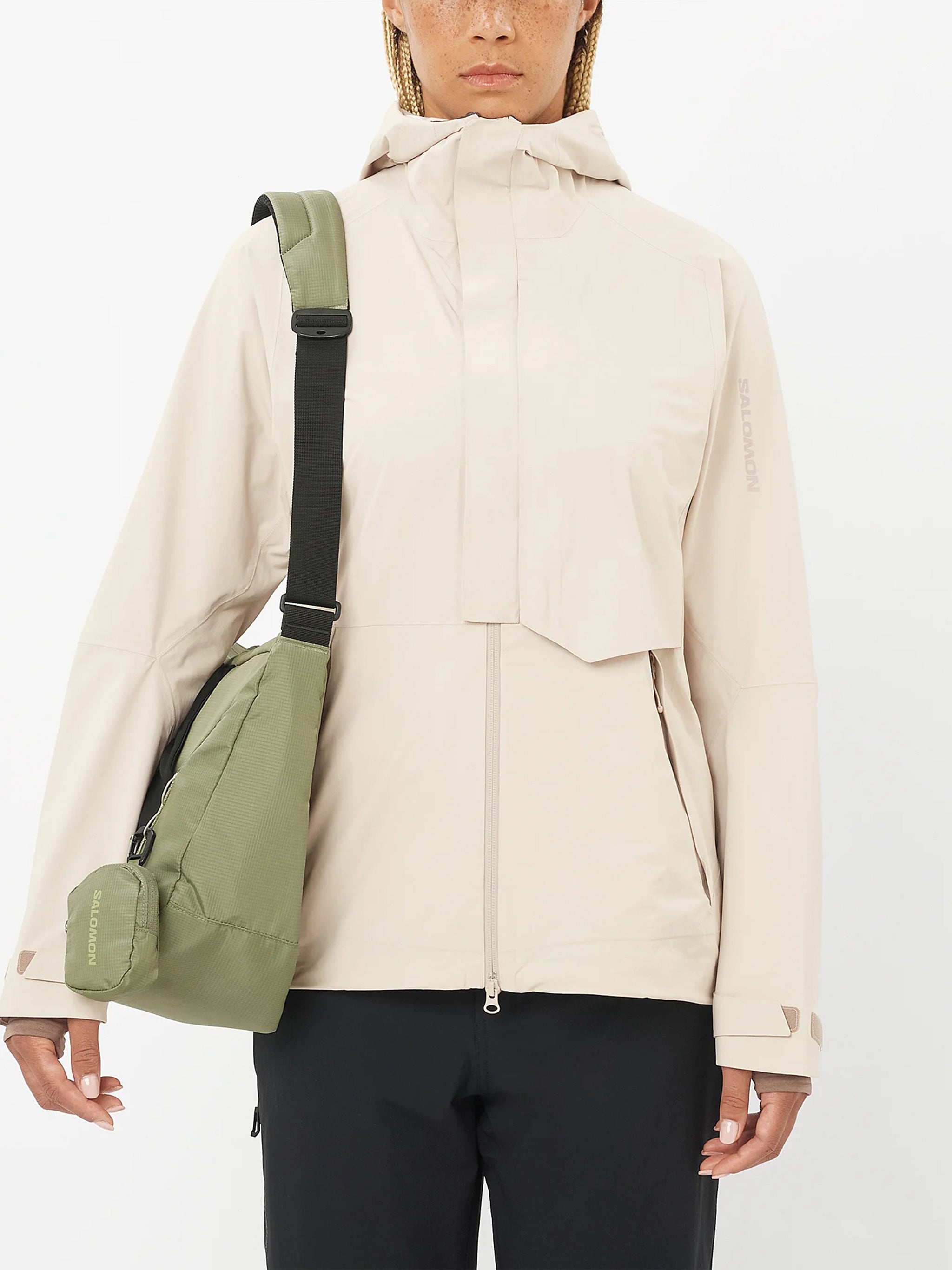 Muted Blue Outerpath Pro 2.5L Trekking Jacket