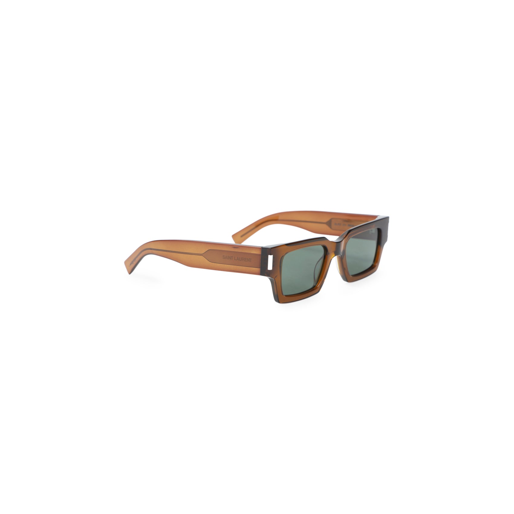 Rectangular Matte Acetate Sunglasses