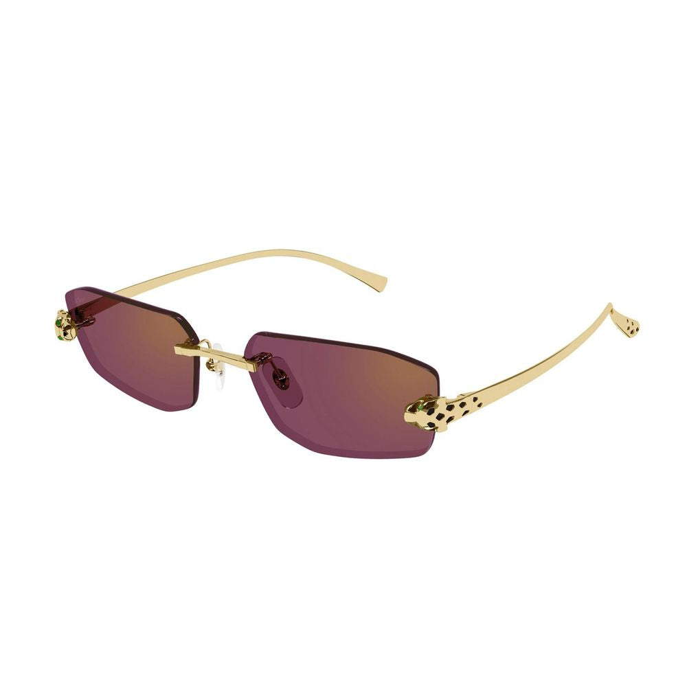Ct0474S Panthère De Panthère De Cartier Rimless Sunglasses