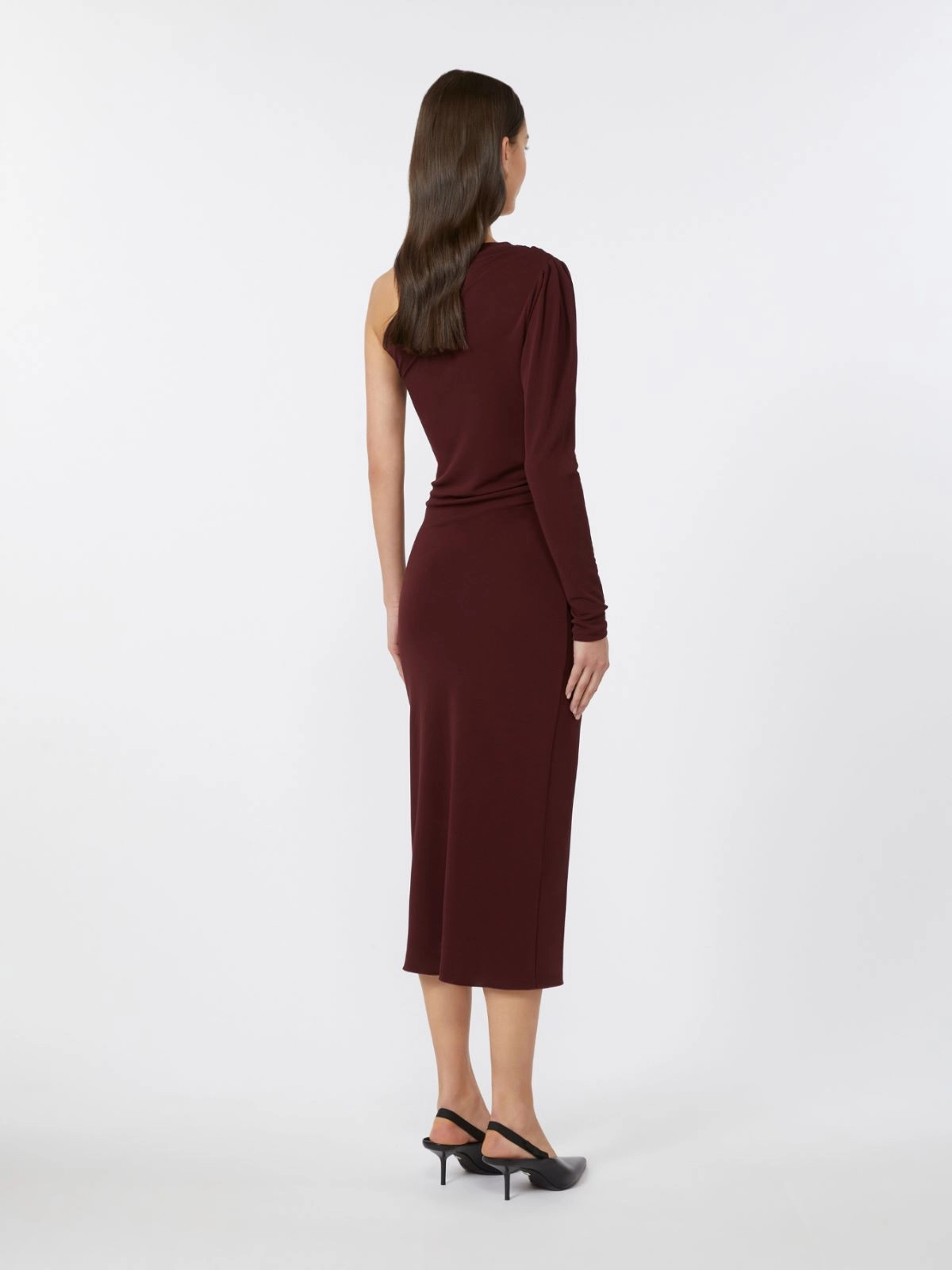 Gargano One-Shoulder Midi Dress