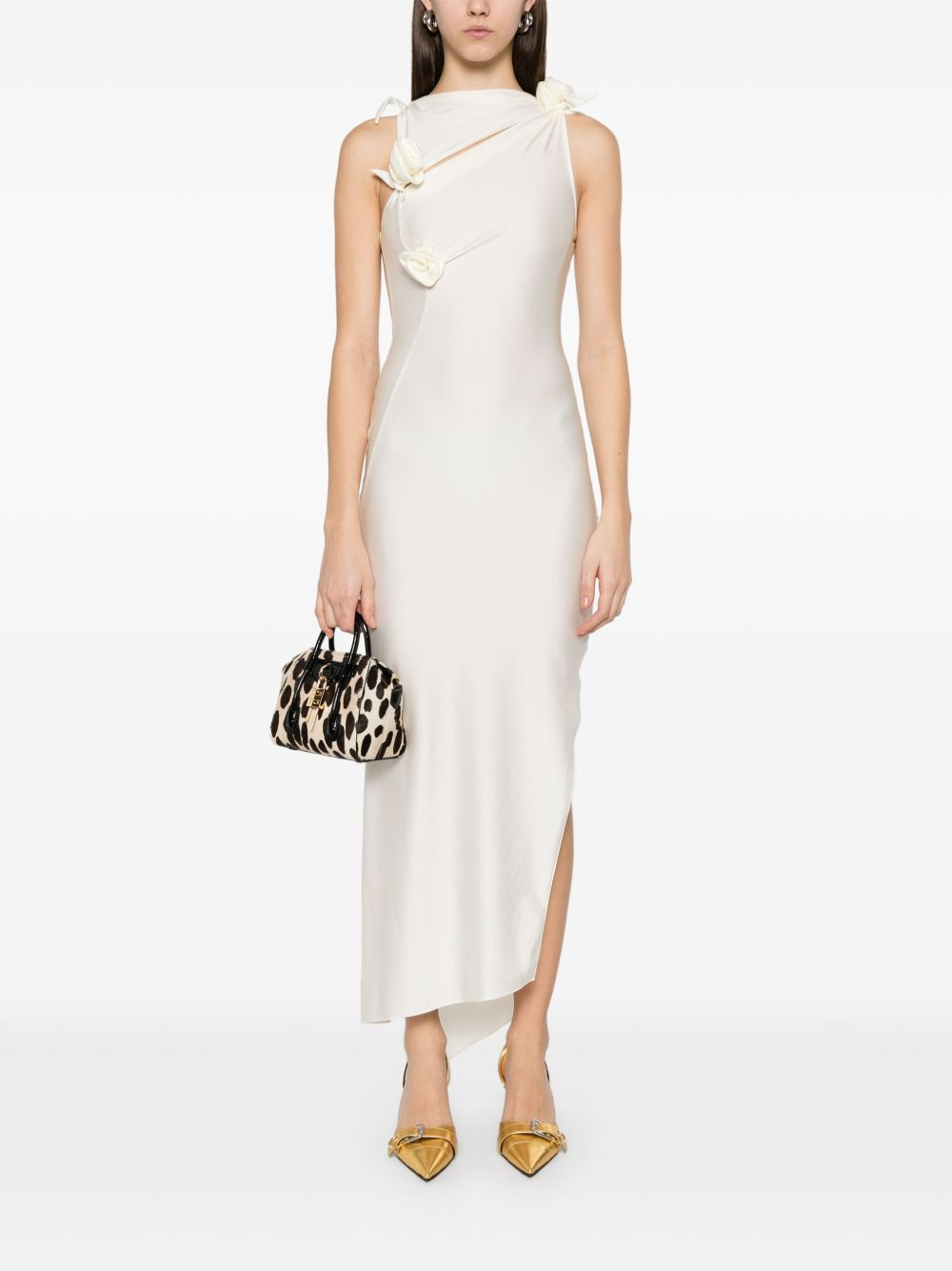 Asymmetrical Midi Dress