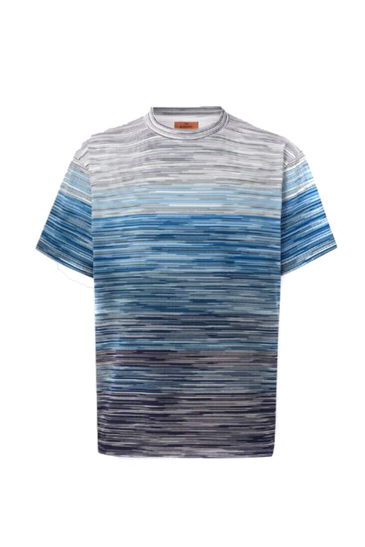 Blue Cotton T-Shirt