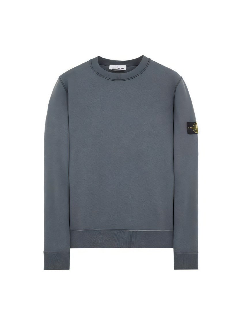 Logo Patch Crew Neck Sweatshirt