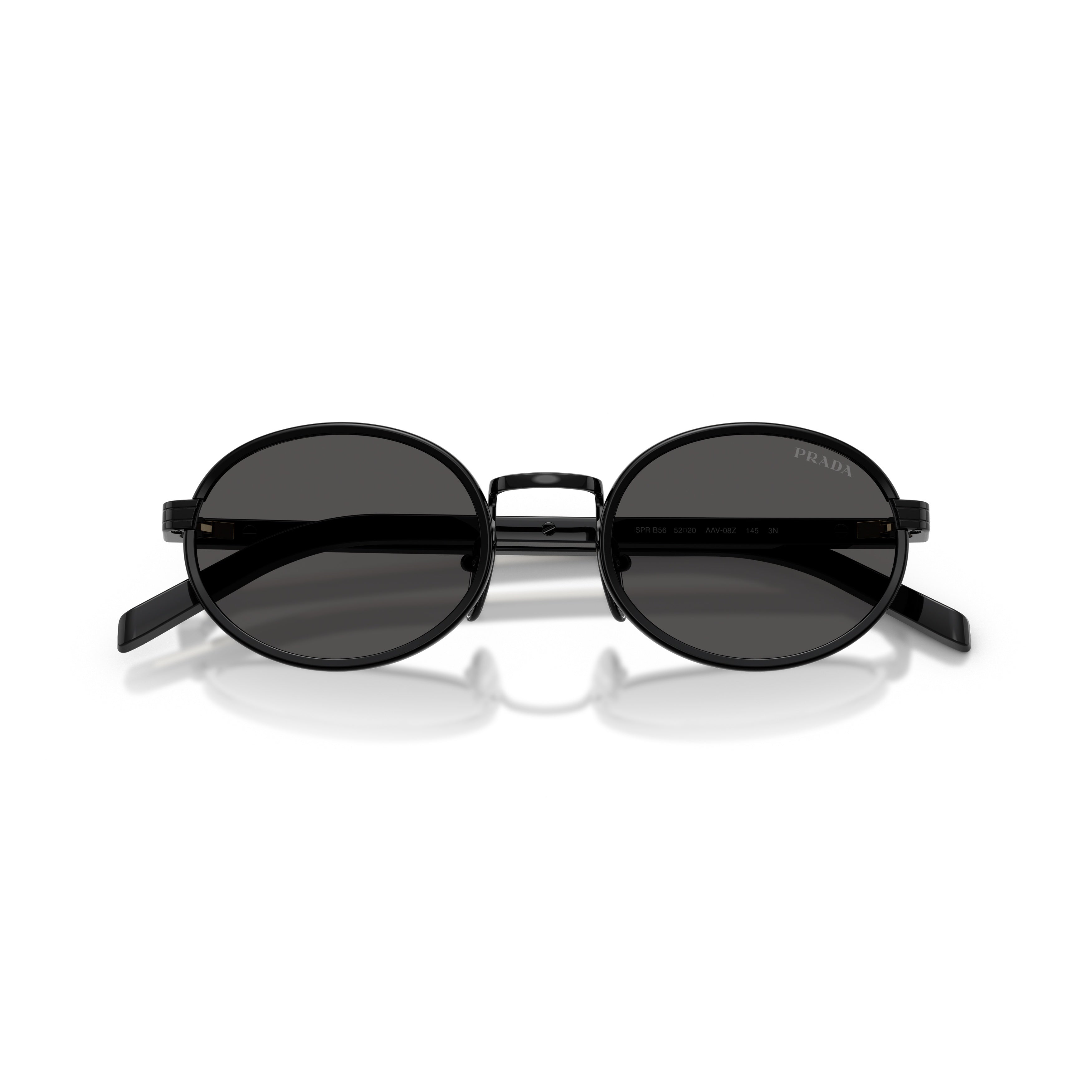 0pr B56s Oval Steel Sunglasses