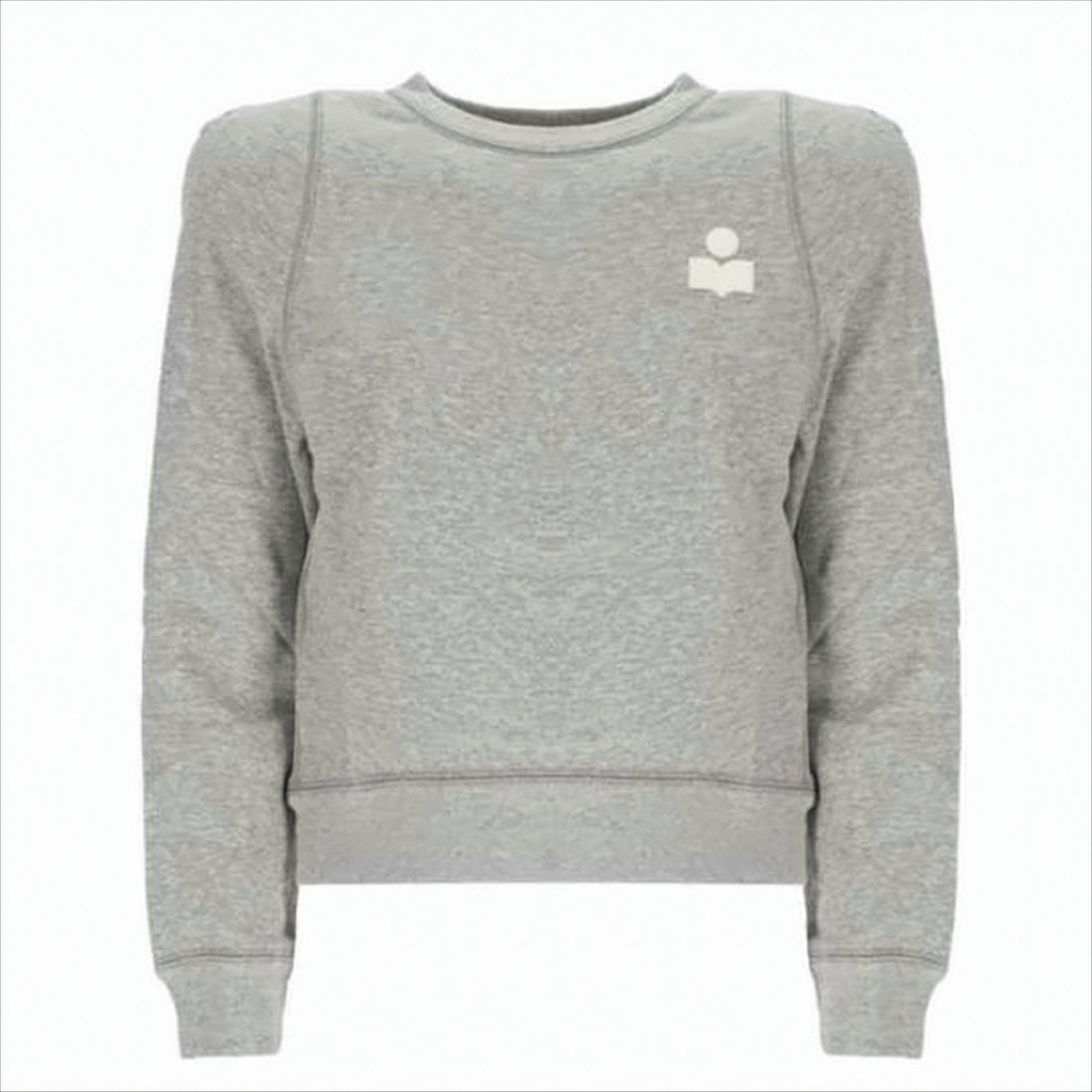 Relaxed Long-Sleeved Sweatshirt with Minimalist Logo Detail