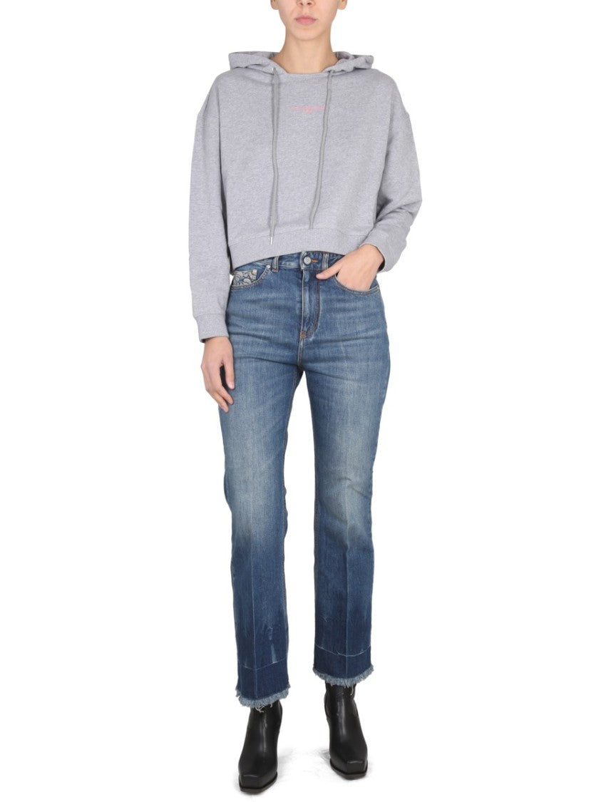 Sweatshirt With Logo Embroidery