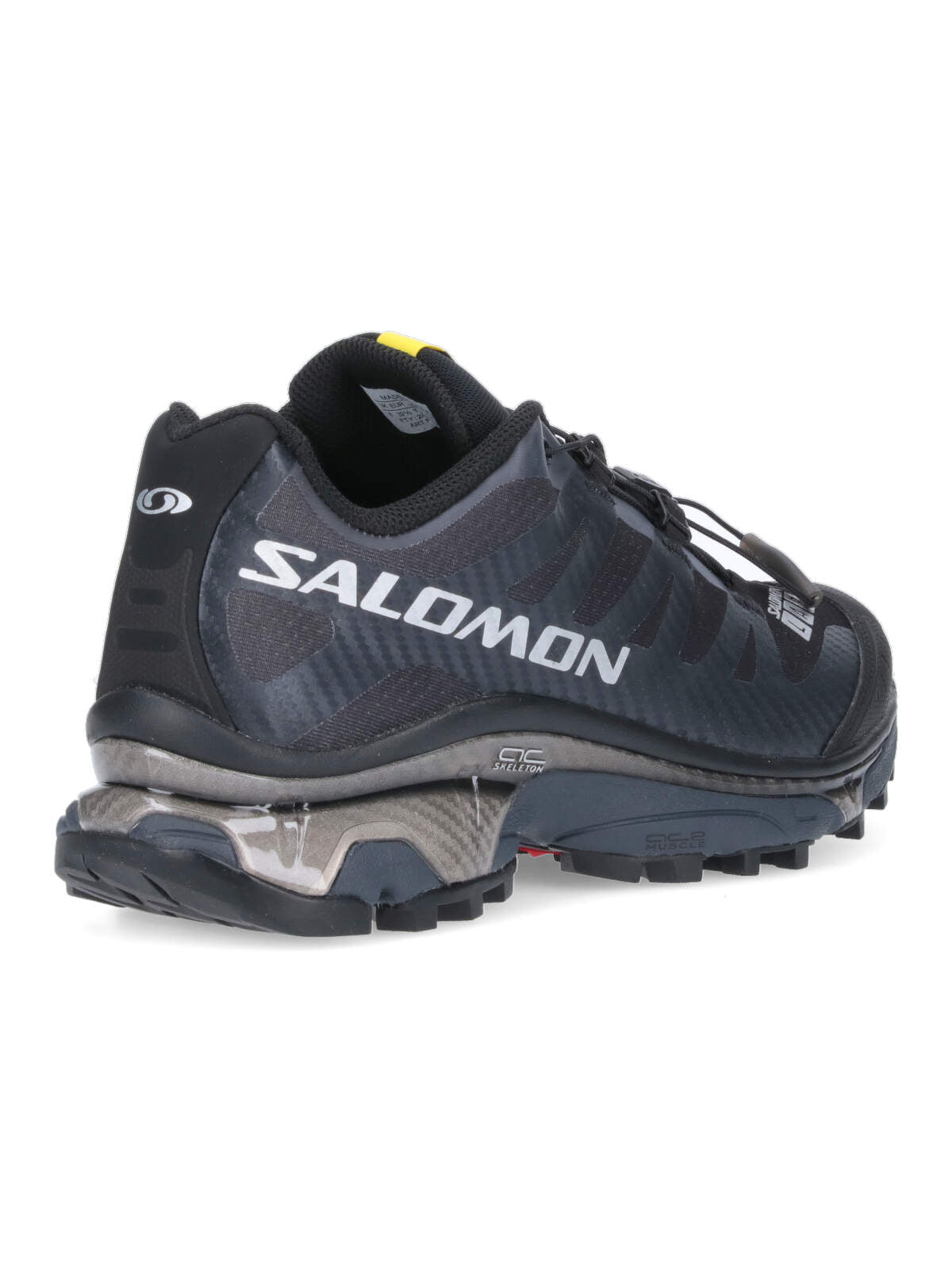 Technical Black Mesh Sneakers With Tpu Details