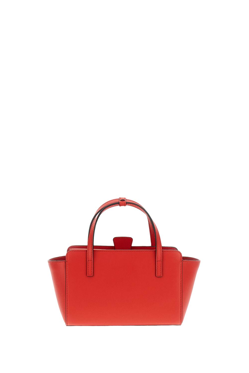 Red Flap S Leather Crossbody Bag
