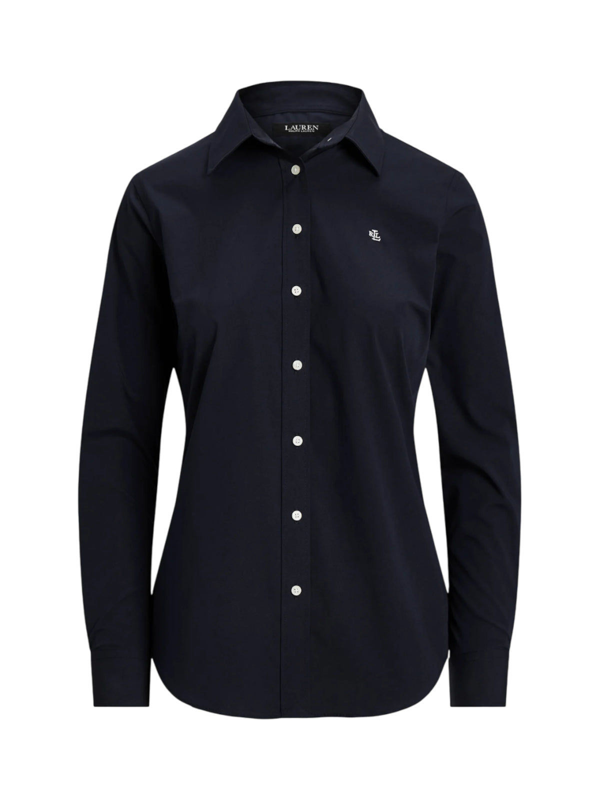 Tailored Long-Sleeve Shirt with Non-Iron Finish