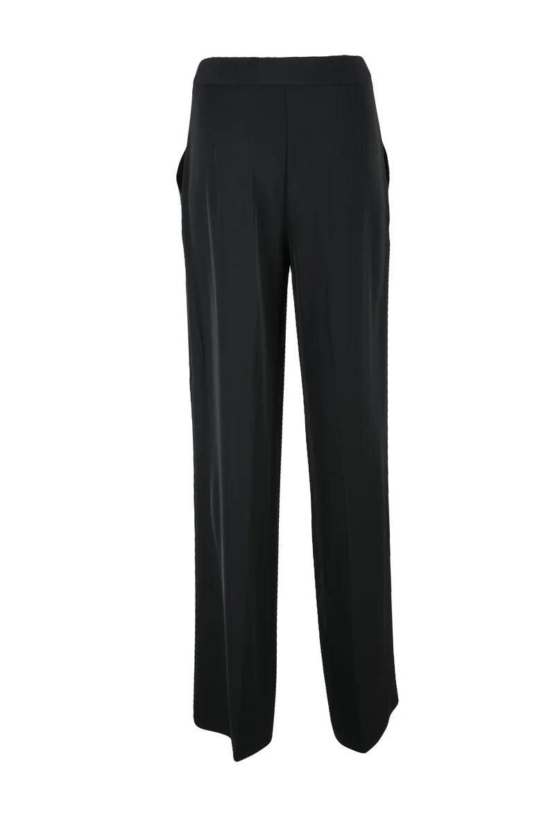 Straight-Leg Trousers with Tailored Fit