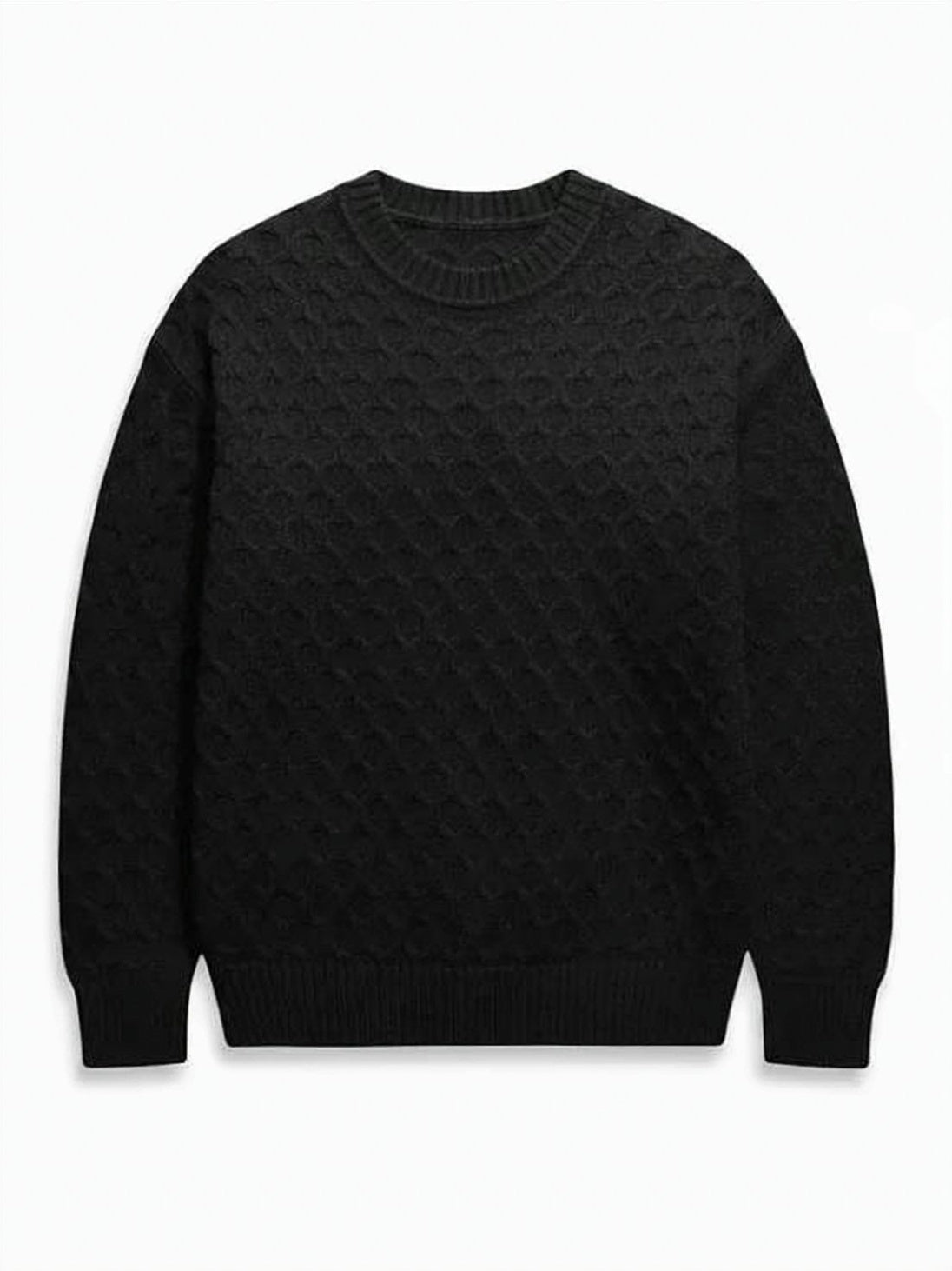 Textured Knit Sweater