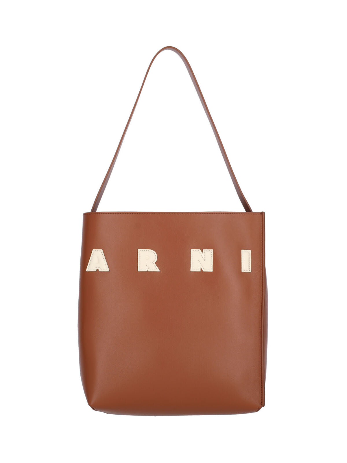 Structured Rectangular Tote Bag With Bold Logo Design