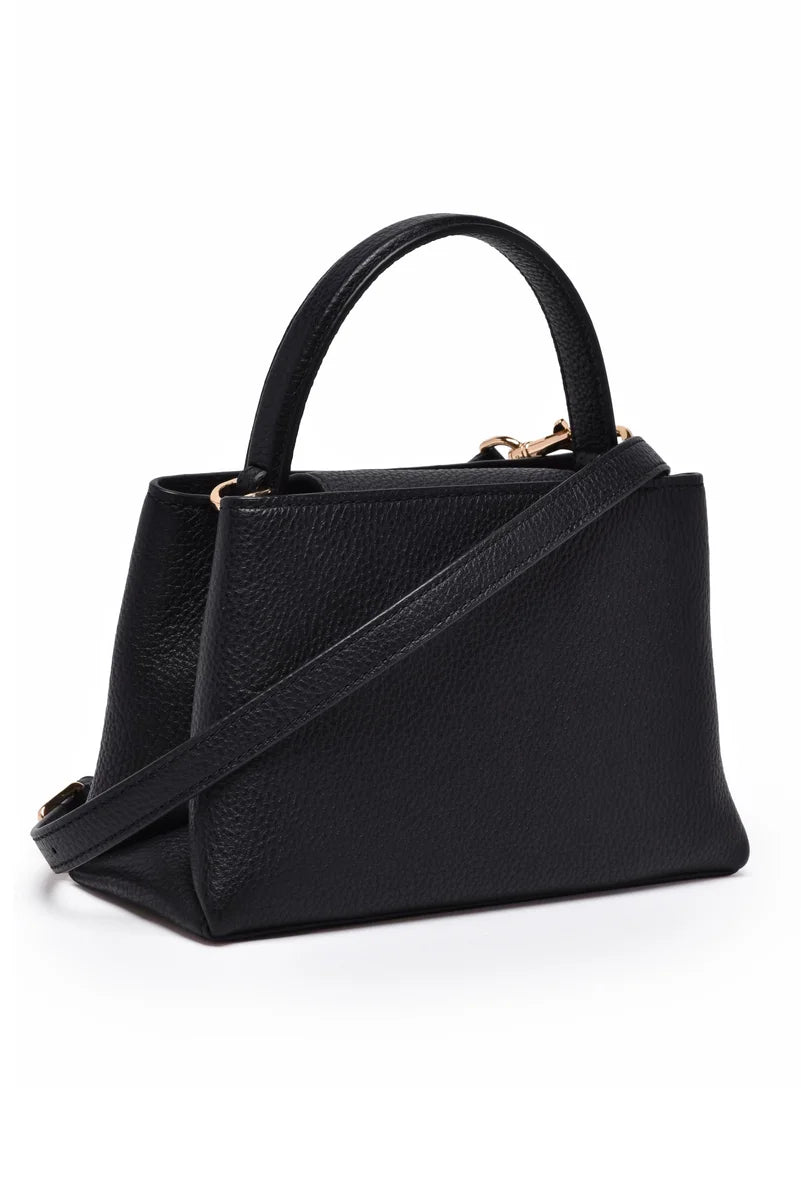 Britten Mini Leather Handbag - Black