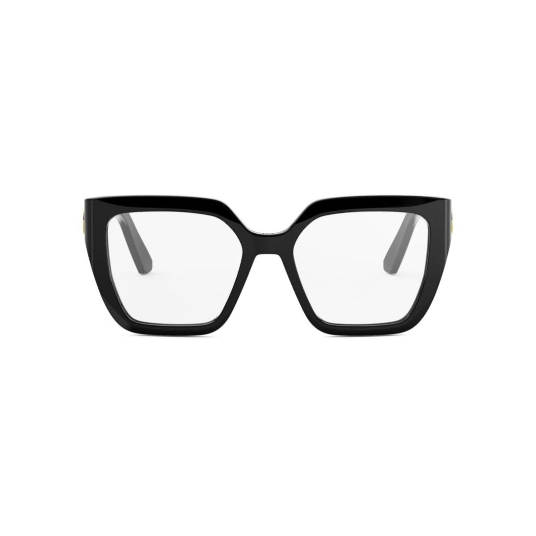 30montaigneo S1i Oversized Black Square Sunglasses
