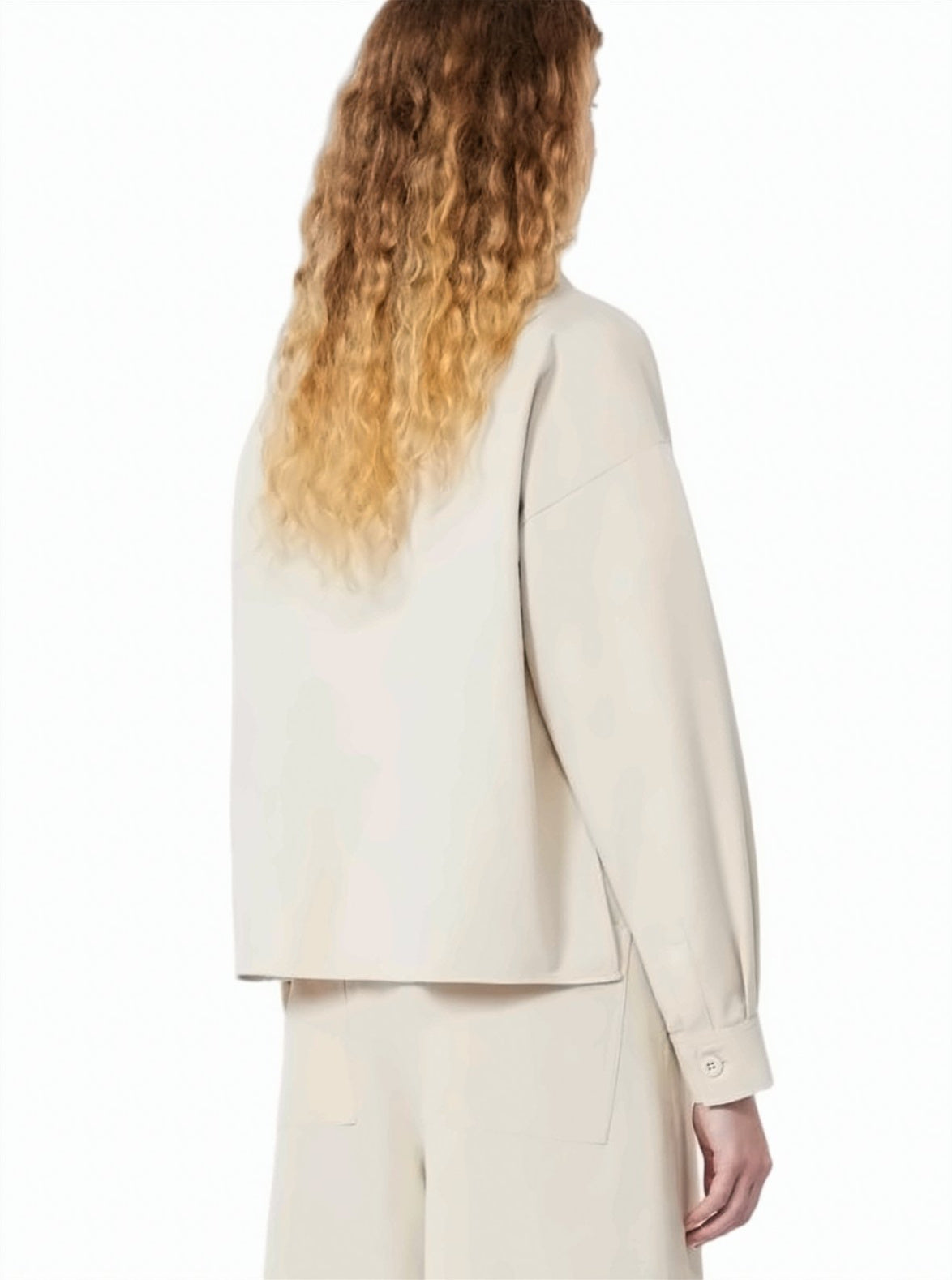Wkdradente Cotton Drill Oversized Shirt