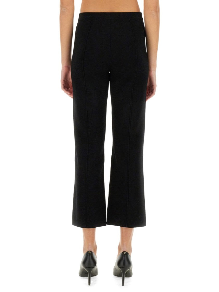 Tailored Flare Pants With Fitted Waist