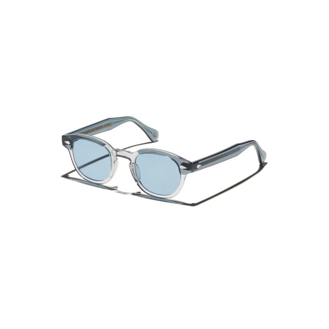 Lemtosh Rounded Acetate Sunglasses with Keyhole Bridge