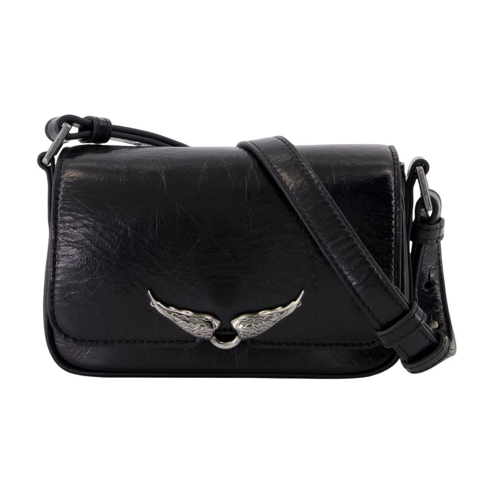 Le Zazi Crossbody - Leather - Black