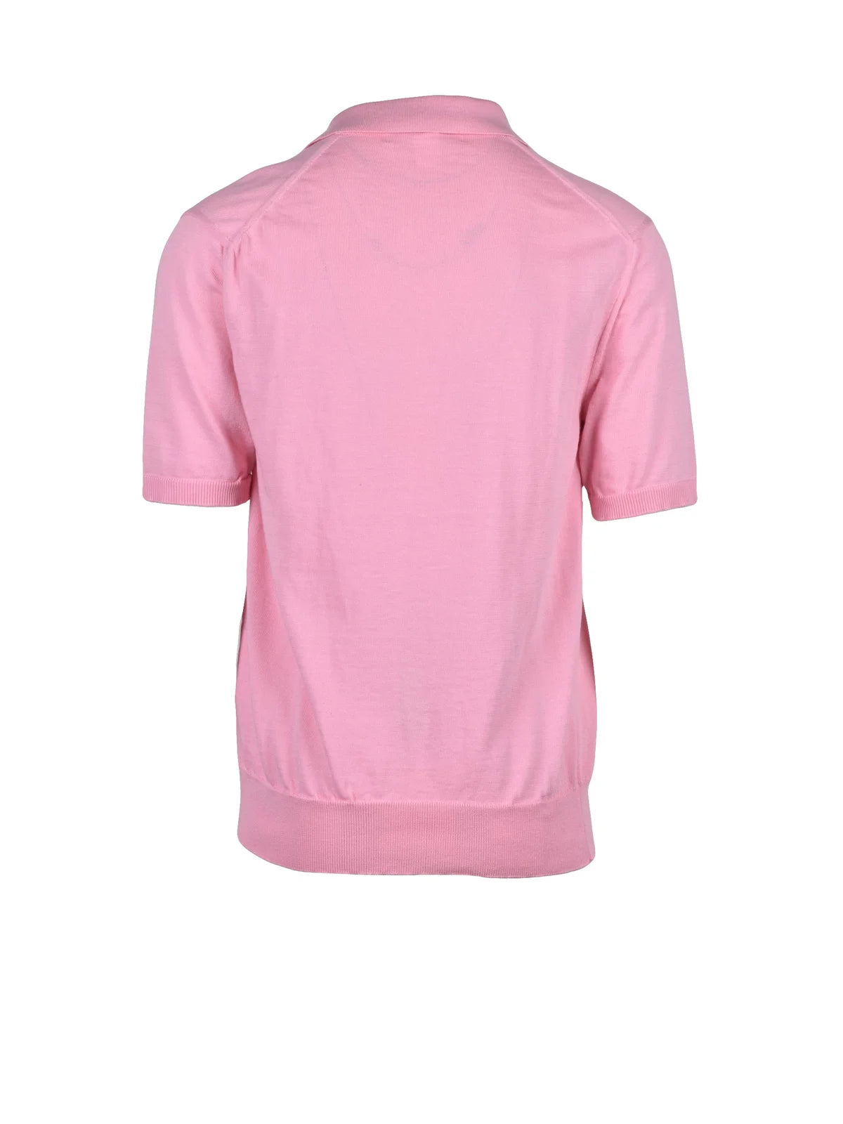 Knit Polo - Pink