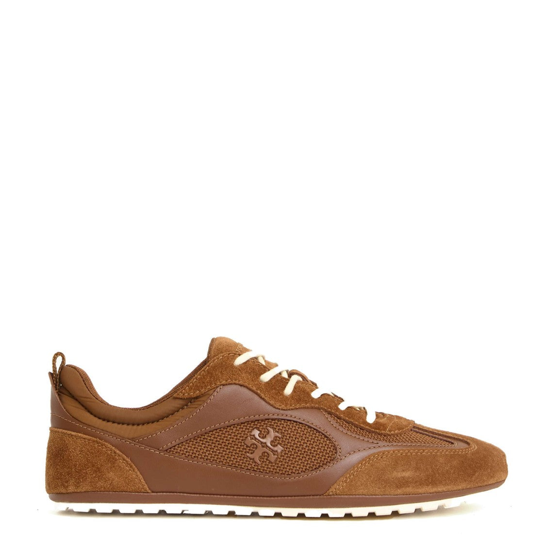 Cognac Travel Sneakers with Breathable Mesh