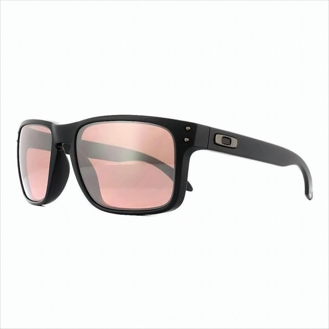 Matte Black Rectangular Frame Oakley Sunglasses
