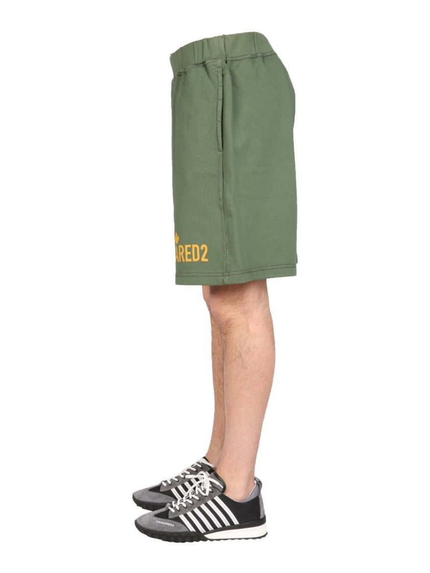 "One Life One Planet" Bermuda Shorts