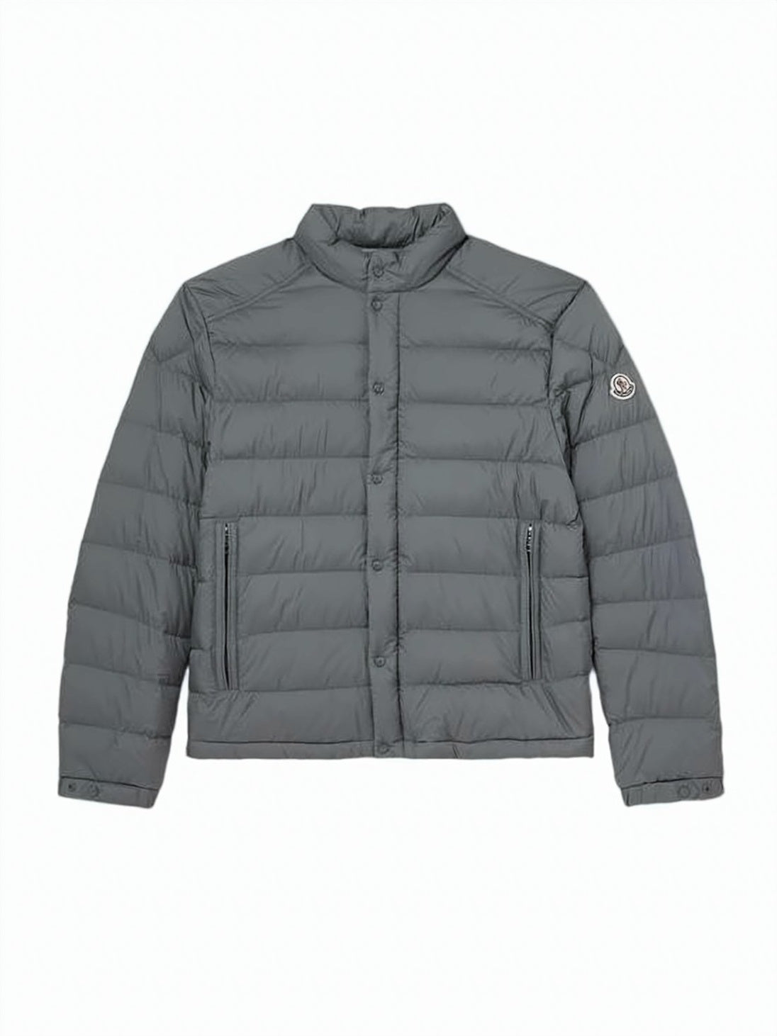 Quilted Padded Jacket with Stand Collar