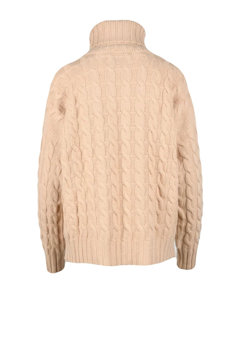Cashmere & Wool Knit - Brown