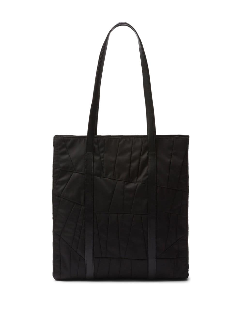 Medium Re-Nylon Patchwork Tote Bag