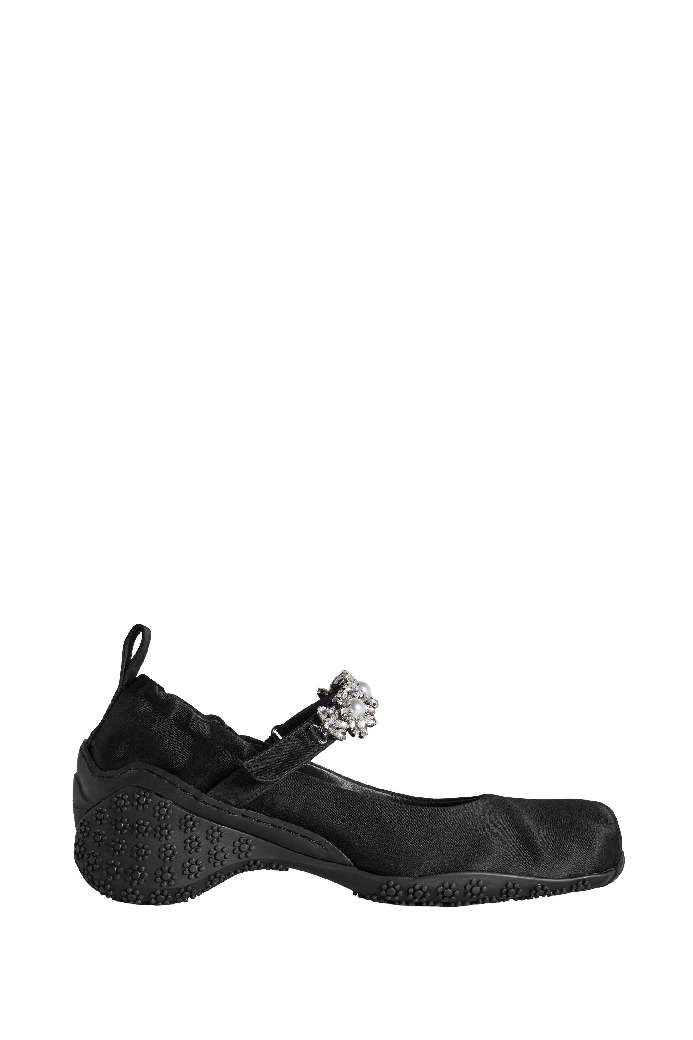 Black Ballet Runner Hybrid Sneakers