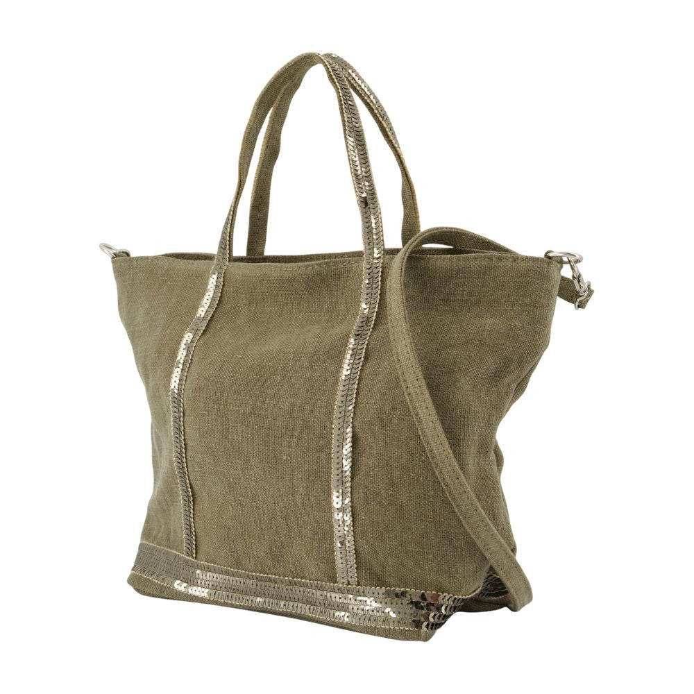 S Shopper Bag - Linen - Khaki