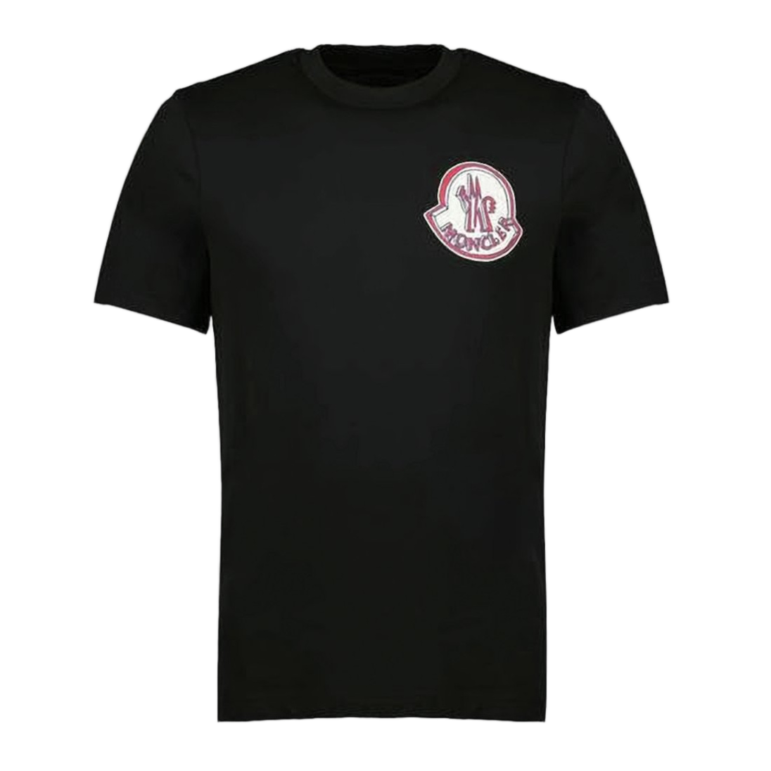 Short-Sleeved Cotton T-Shirt With Iconic Logo Patch