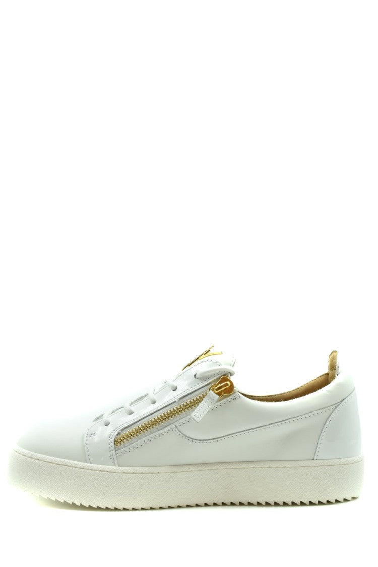 White Leather Sneakers