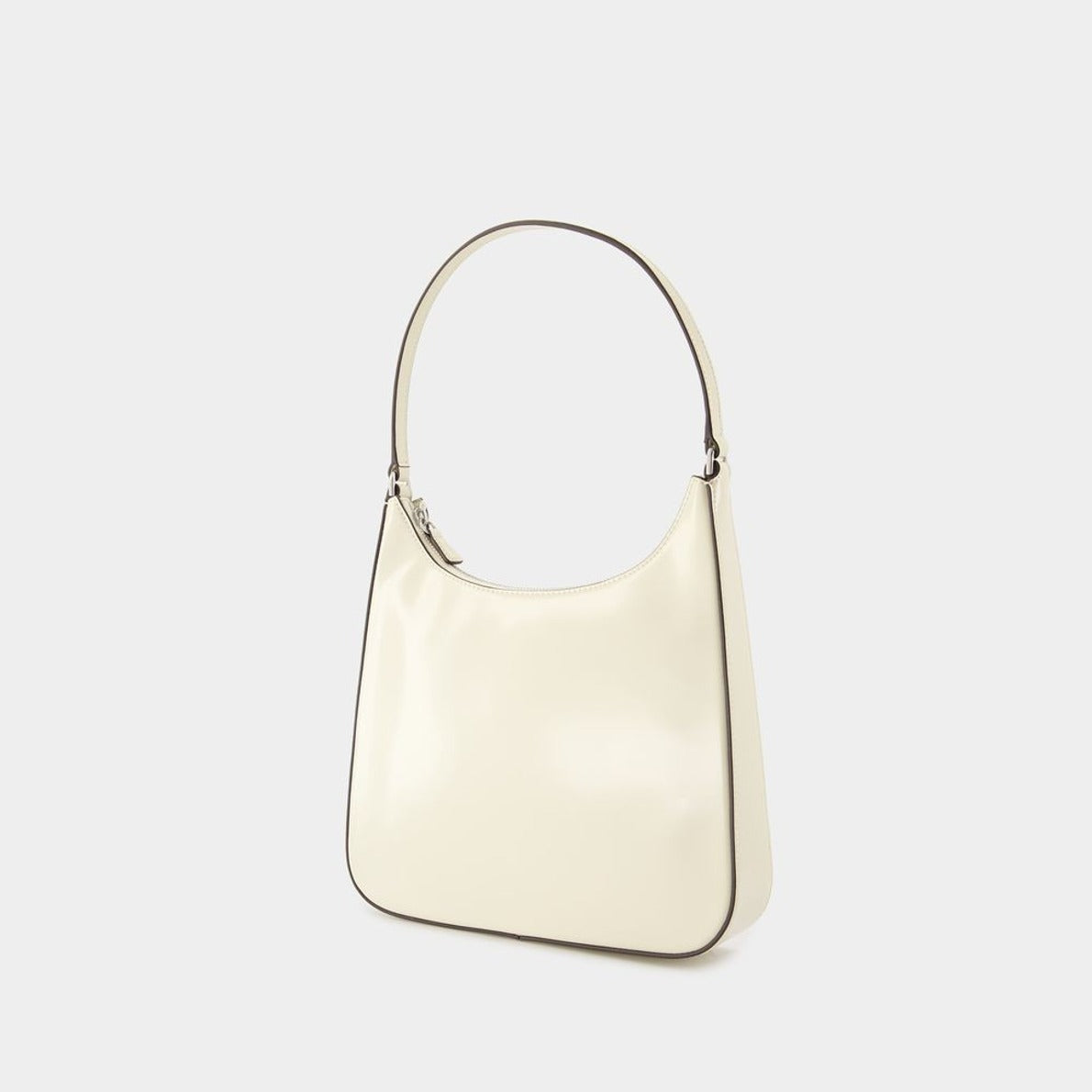 Alec Shoulder Bag - Leather - Beige