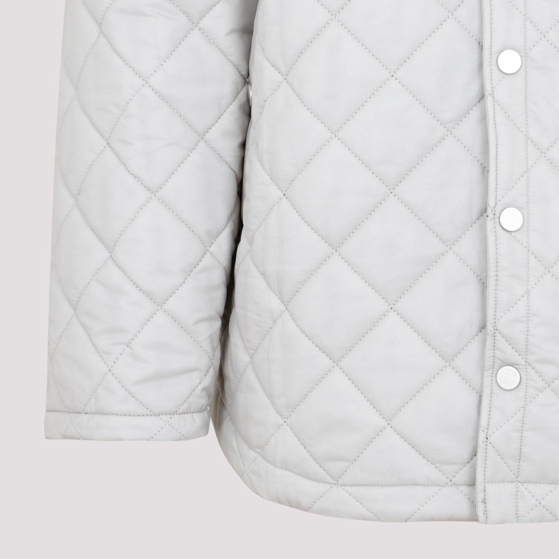Grey Quilted Shirt