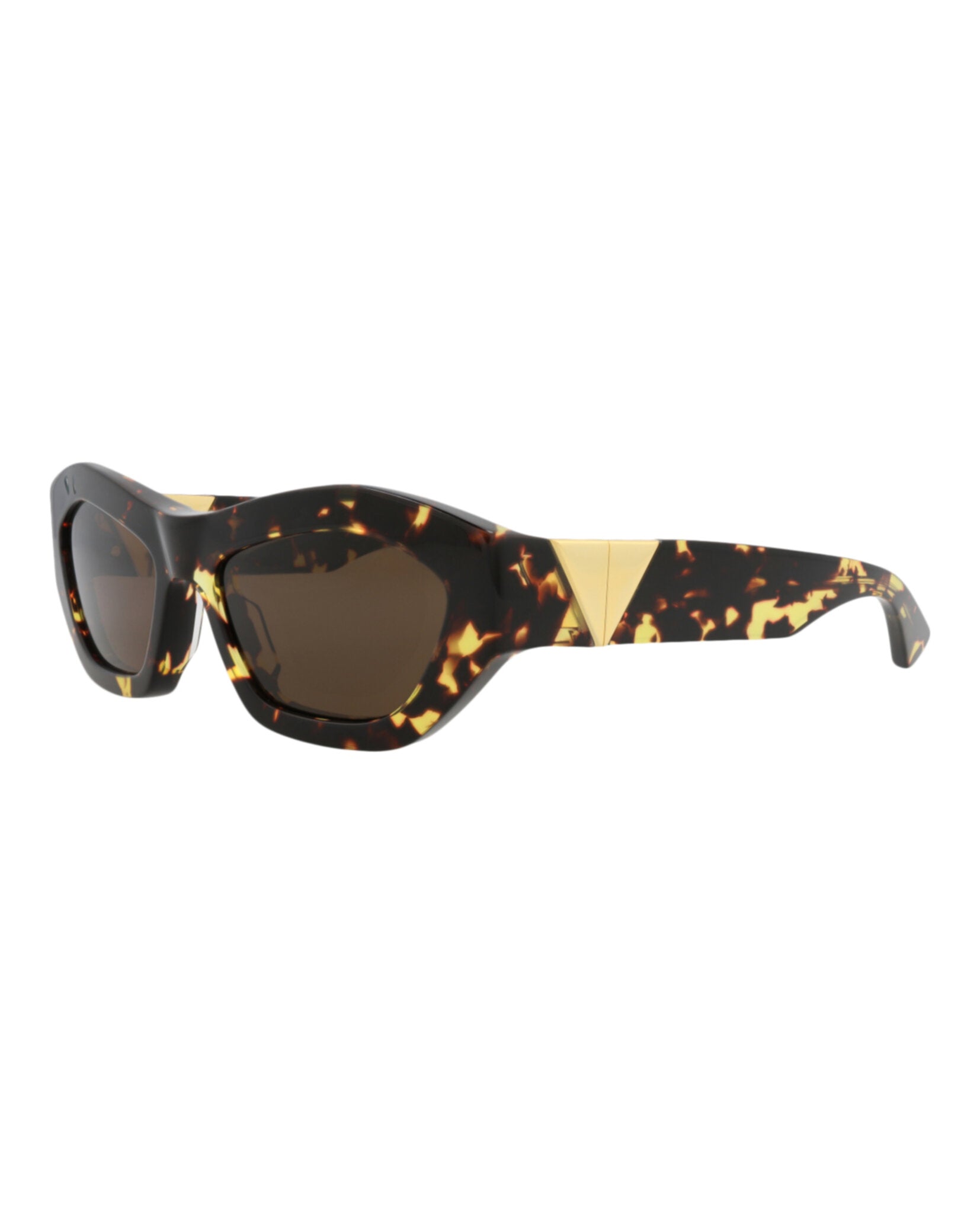 Round-Frame Recycled Acetate Sunglasses