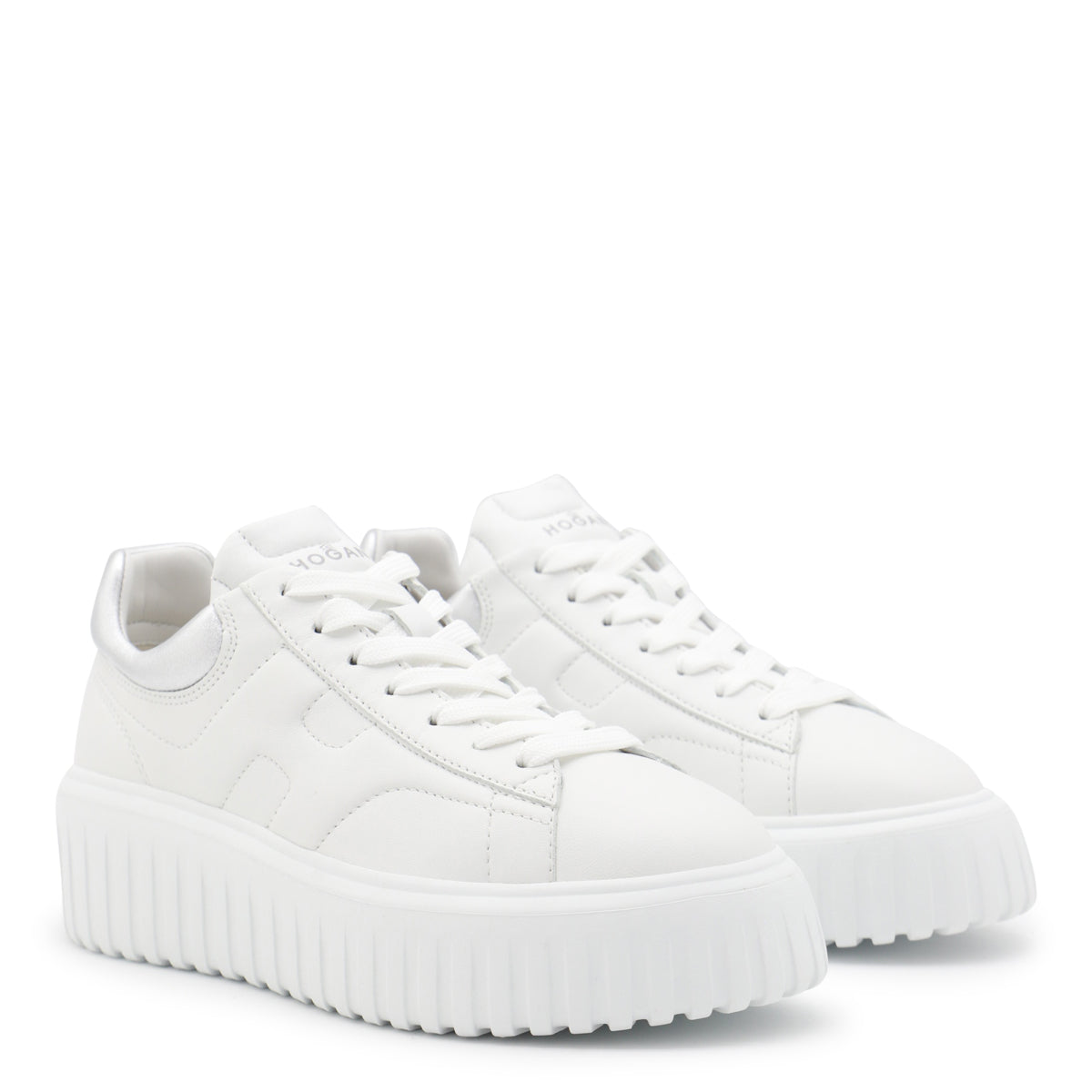 White Leather Sneakers