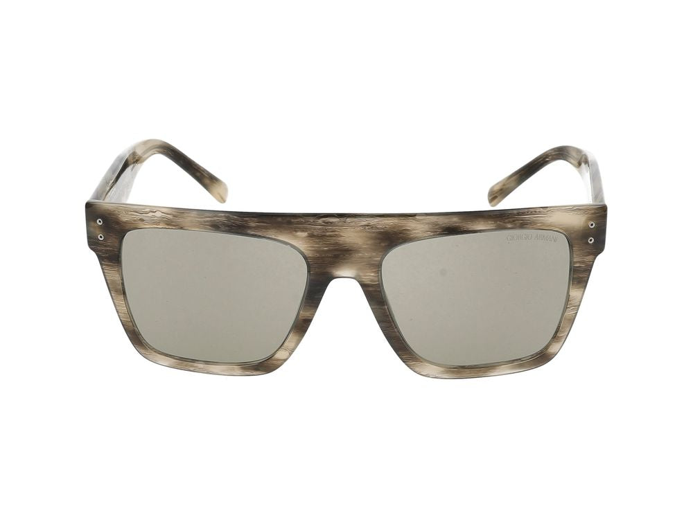 Sunglasses Giorgio Armani 0AR8177 5922/3 Striped Light Grey 52/18/145