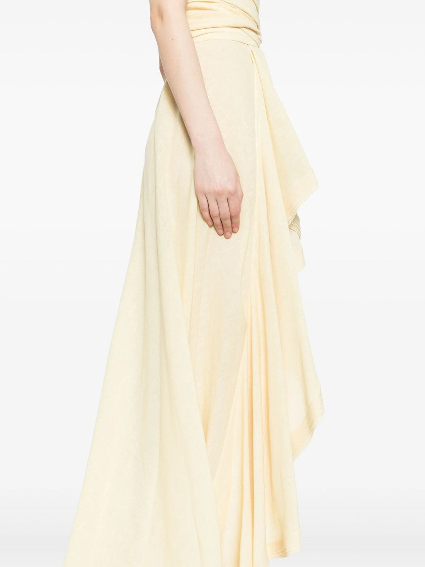 Layered Taffeta Dress