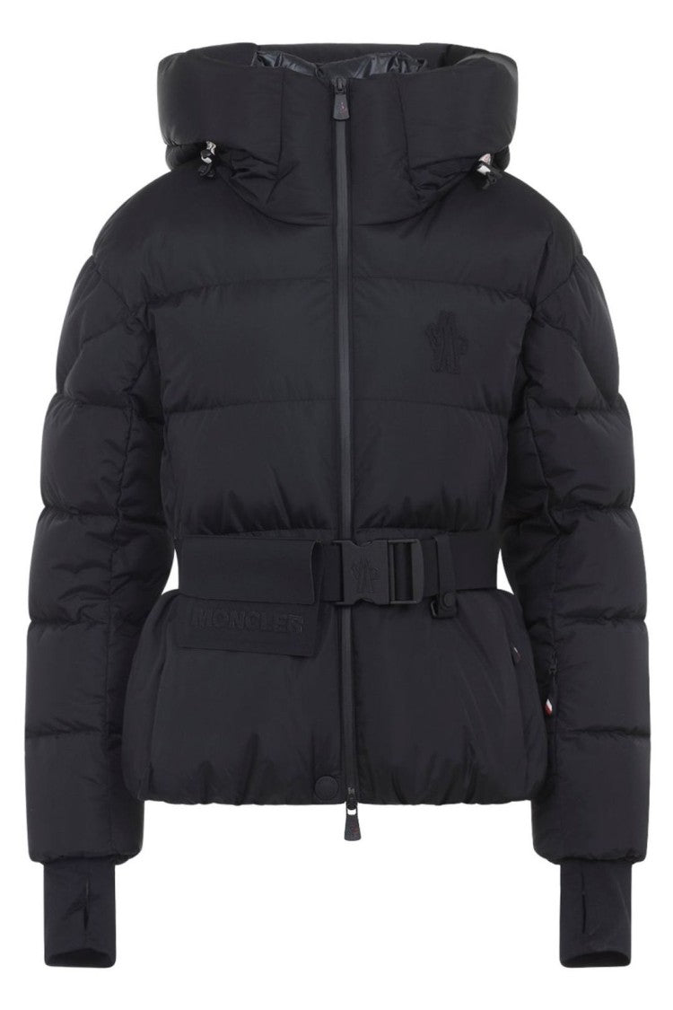Short Padded Jacket with High Collar