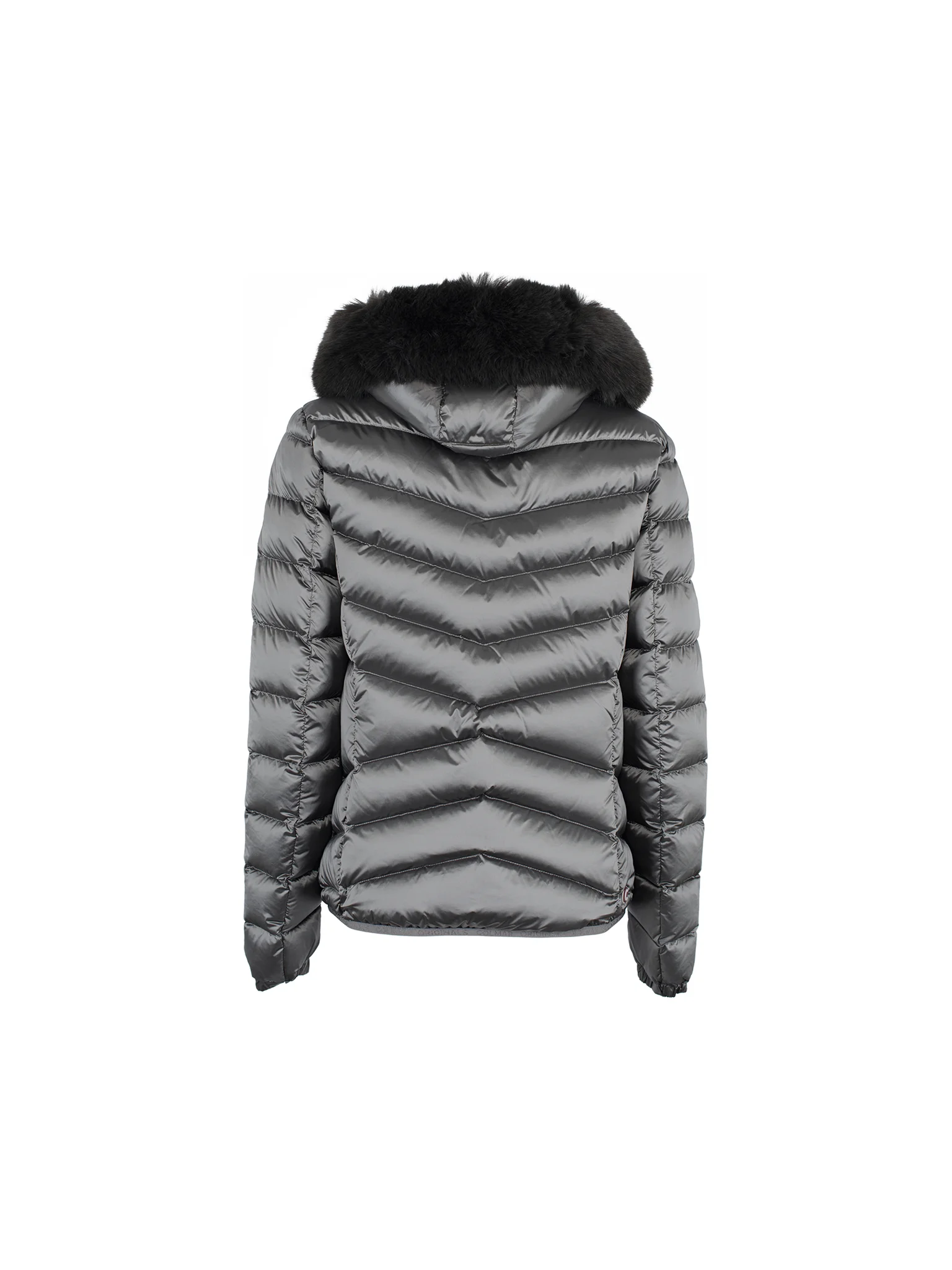 Quilted Synthetic Fur Jacket