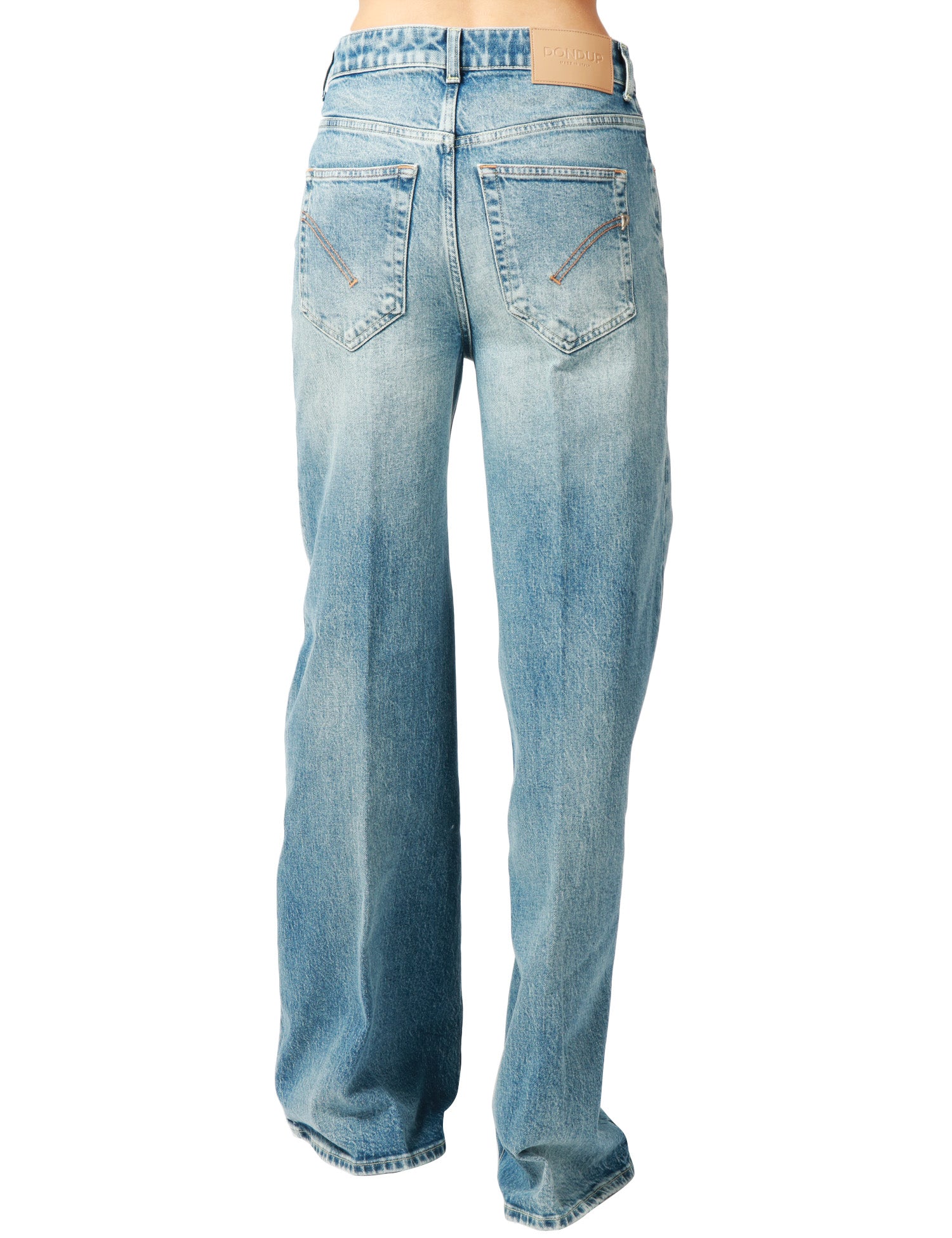 Blue Denim Amber Cotton Jeans