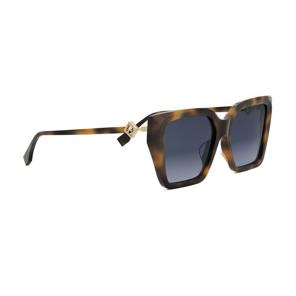Ff Diamonds Oversized Square Ff Diamonds Sunglasses