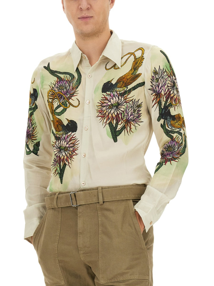 Slim Fit Printed Shirt With Tailored Silhouette
